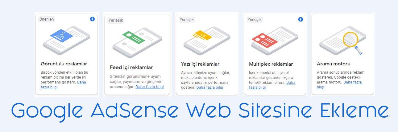 Google AdSense Web Sitesine Ekleme